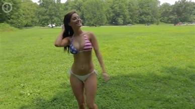 Erin Olash Nude Bikini Photoshoot Video Premium on dollser.com