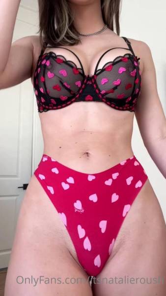 Natalie Roush Nude Valentines Panties Haul Onlyfans Video Leaked on dollser.com