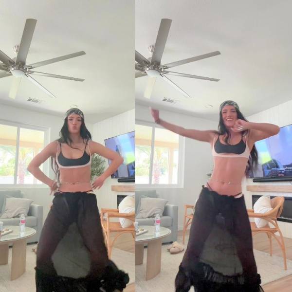 Charli D’Amelio Coachella Fit 2024 TikTok Video Leaked - Usa on dollser.com