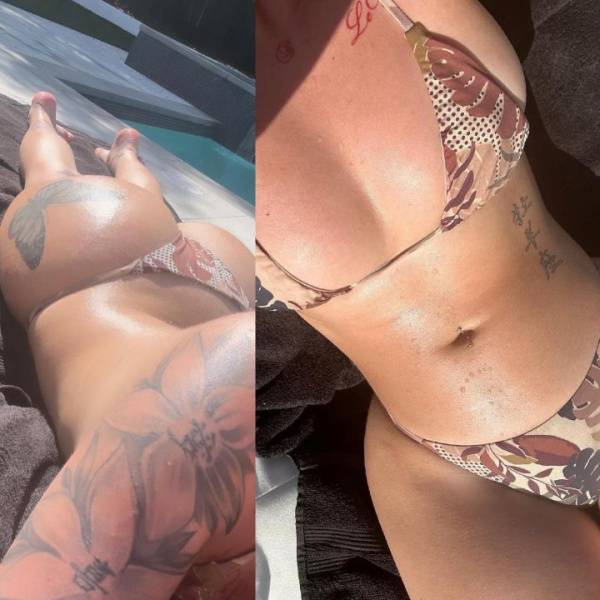 Bhad Bhabie Sexy Bikini Tanning Onlyfans Set Leaked - Usa on dollser.com