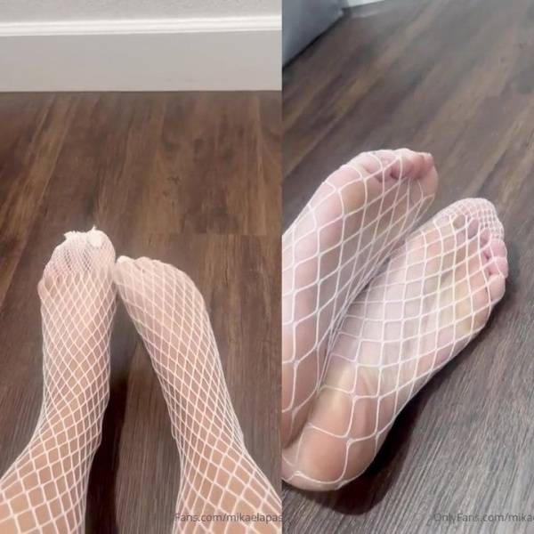 Mikaela Pascal Feet Fishnet PPV Onlyfans Set Leaked on dollser.com