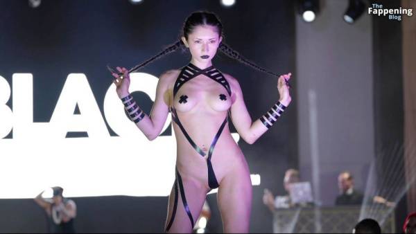 Sexy Models Walk the Runway for the Black Tape Project Fashion Show (46 Photos) on dollser.com