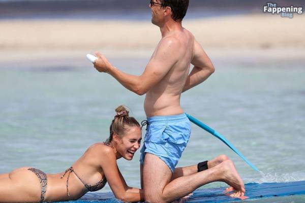 Alena Gerber & Clemens Fritz Enjoy Their Holiday in Formentera (36 Photos) - Spain - Germany on dollser.com