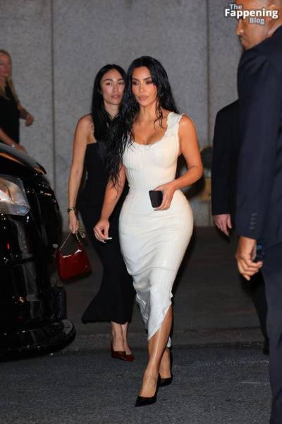 Kim Kardashian Leaves the Kering Foundation’s Caring For Women Dinner in NYC (39 Photos) on dollser.com